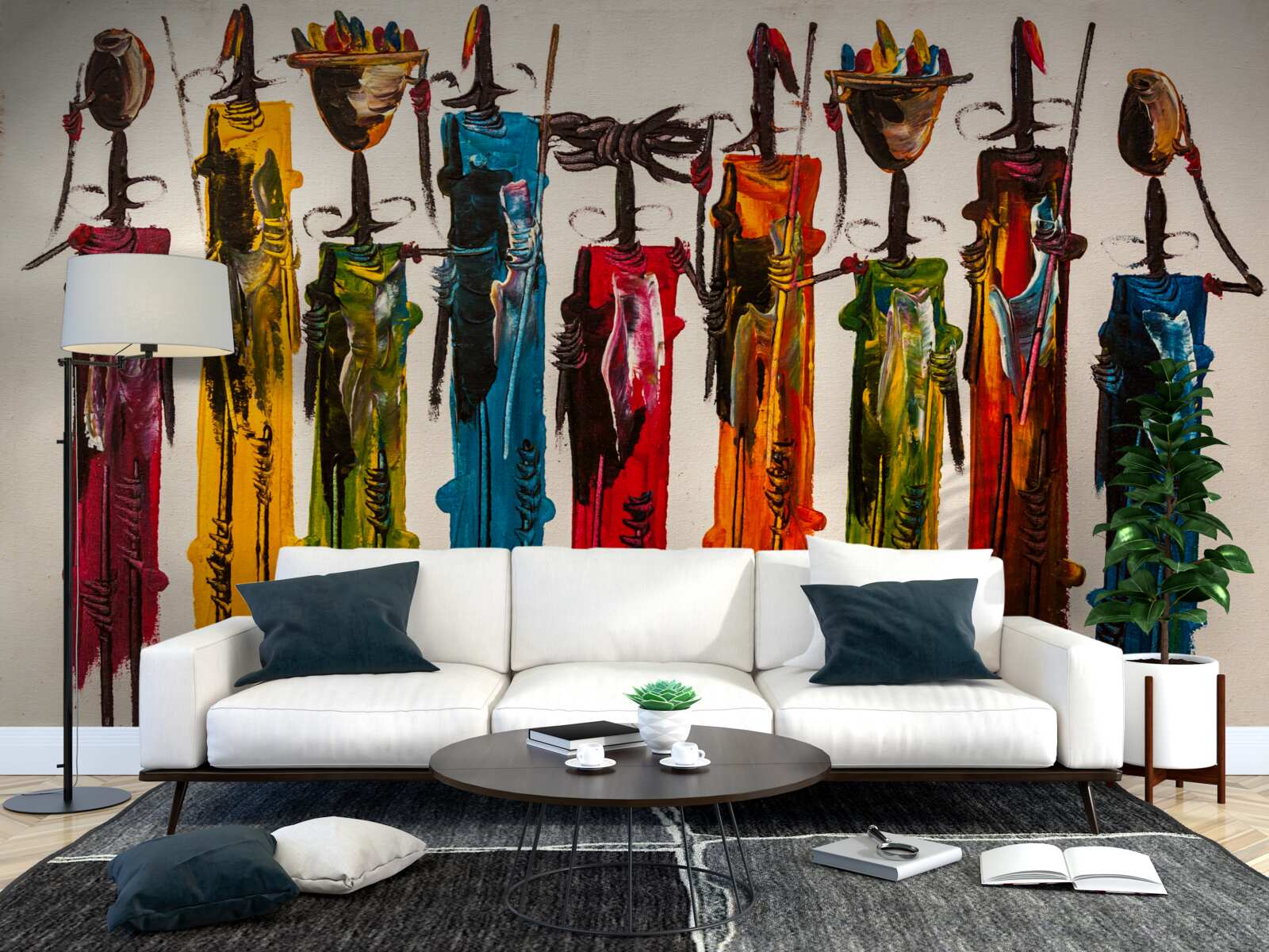 Abstractie fotobehang