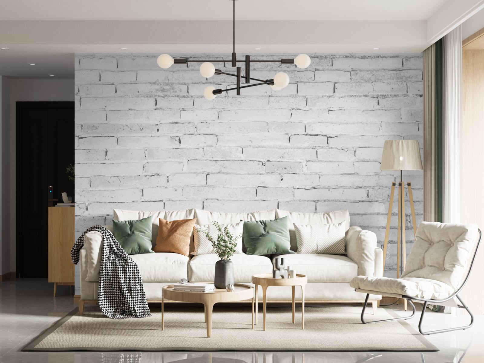 Fotobehang ruwe baksteen