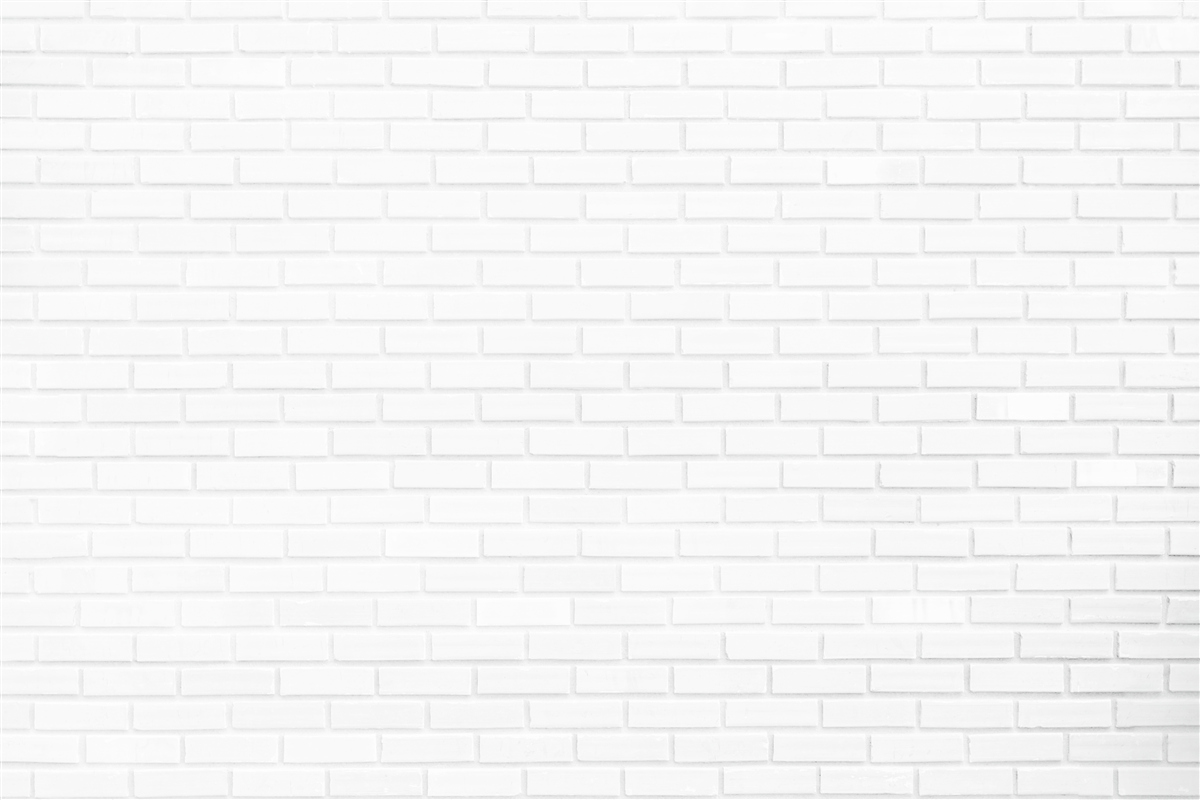 Fotobehang de bakstenen muur is maagdelijk wit