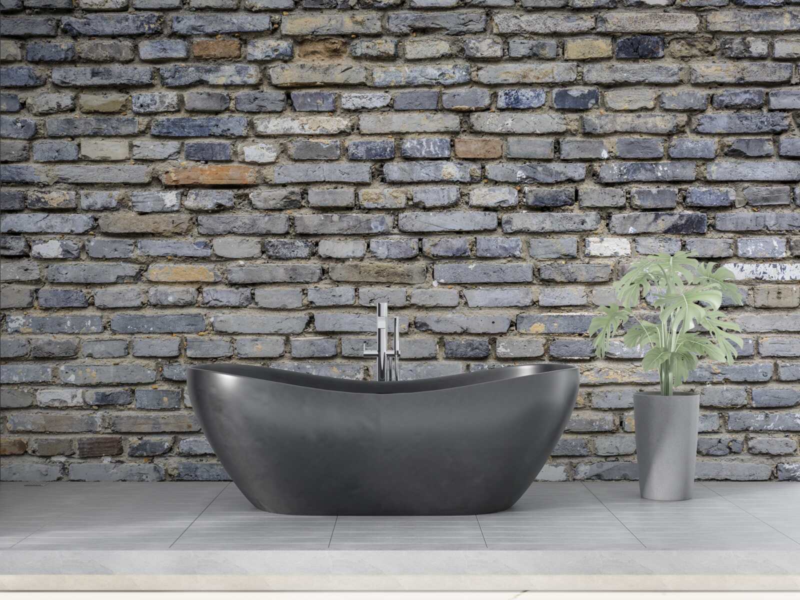 Fotobehang bakstenen muur