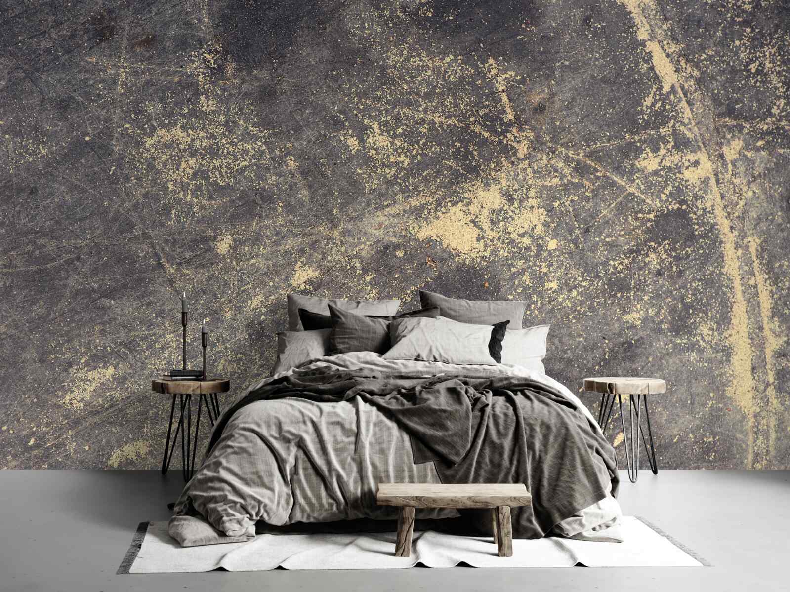 Fotobehang structuur van gescheurd beton