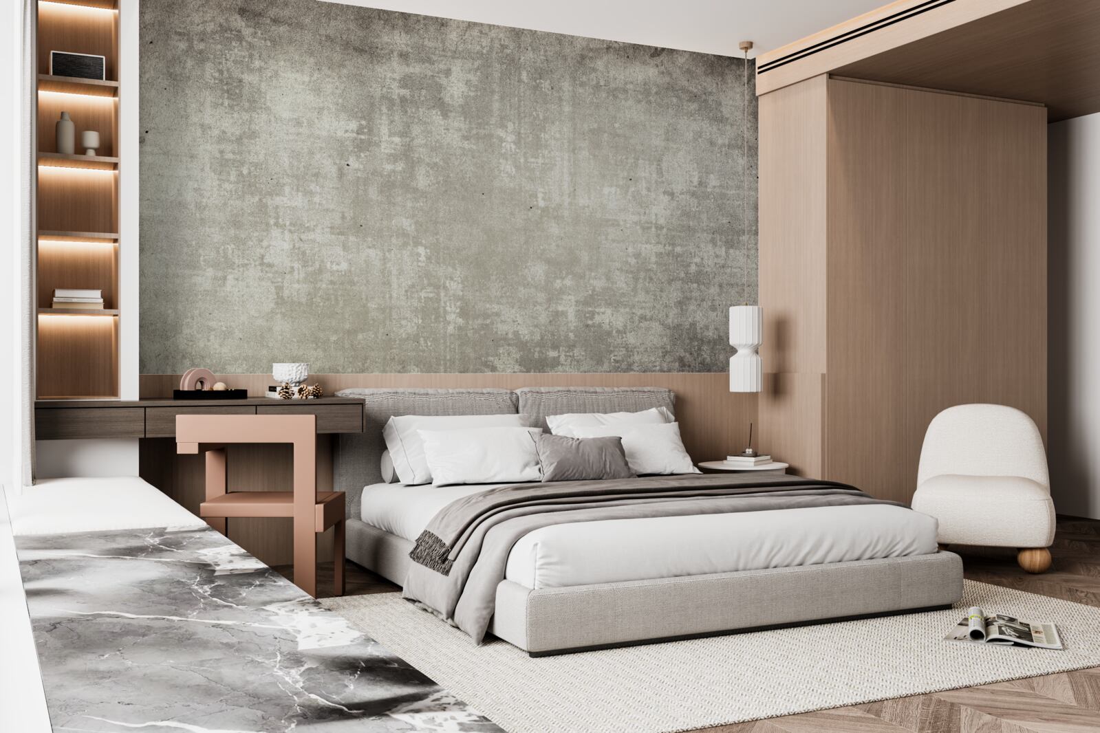 Fotobehang antieke achtergrond, donkergrijs