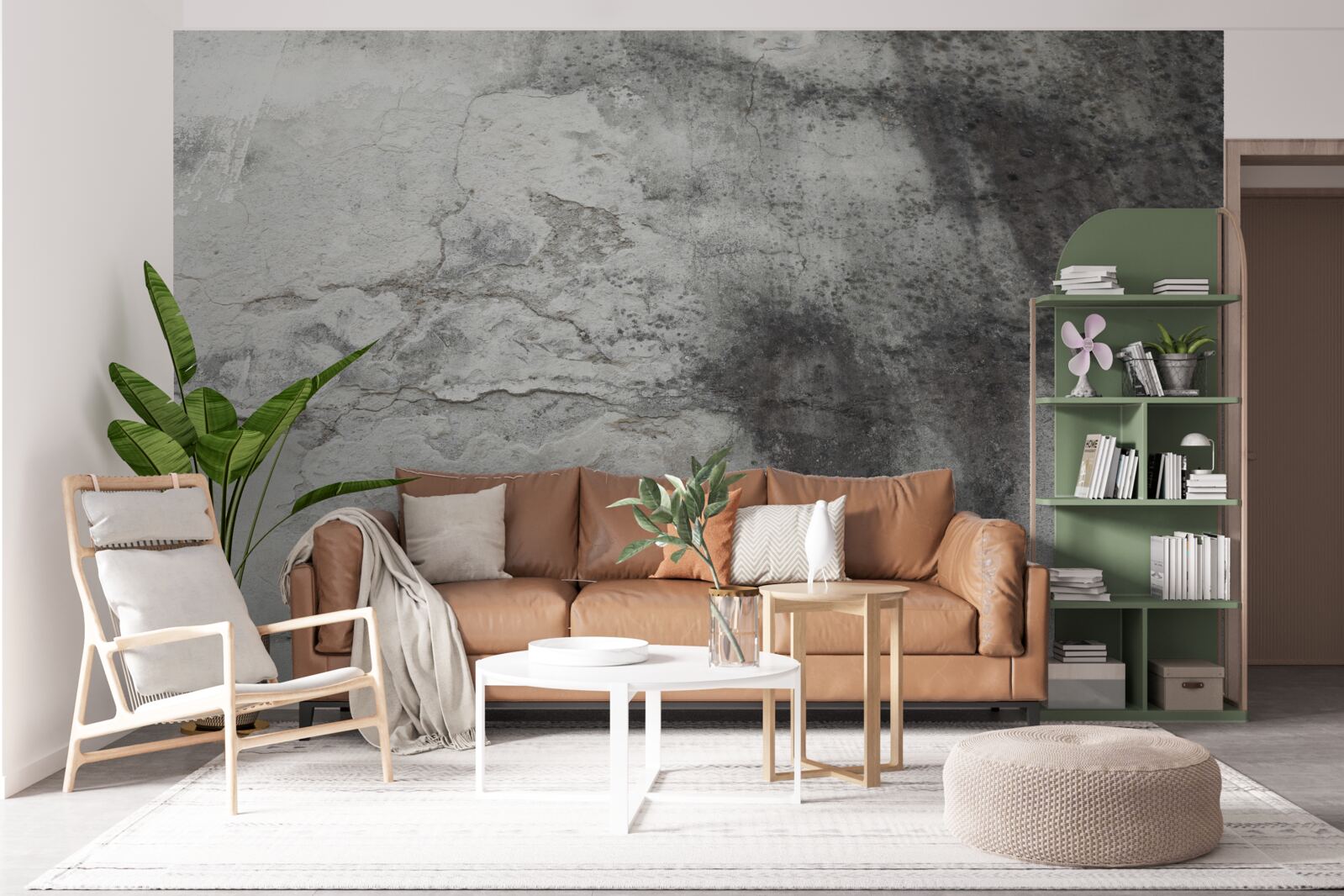 Fotobehang structuur in essentinten