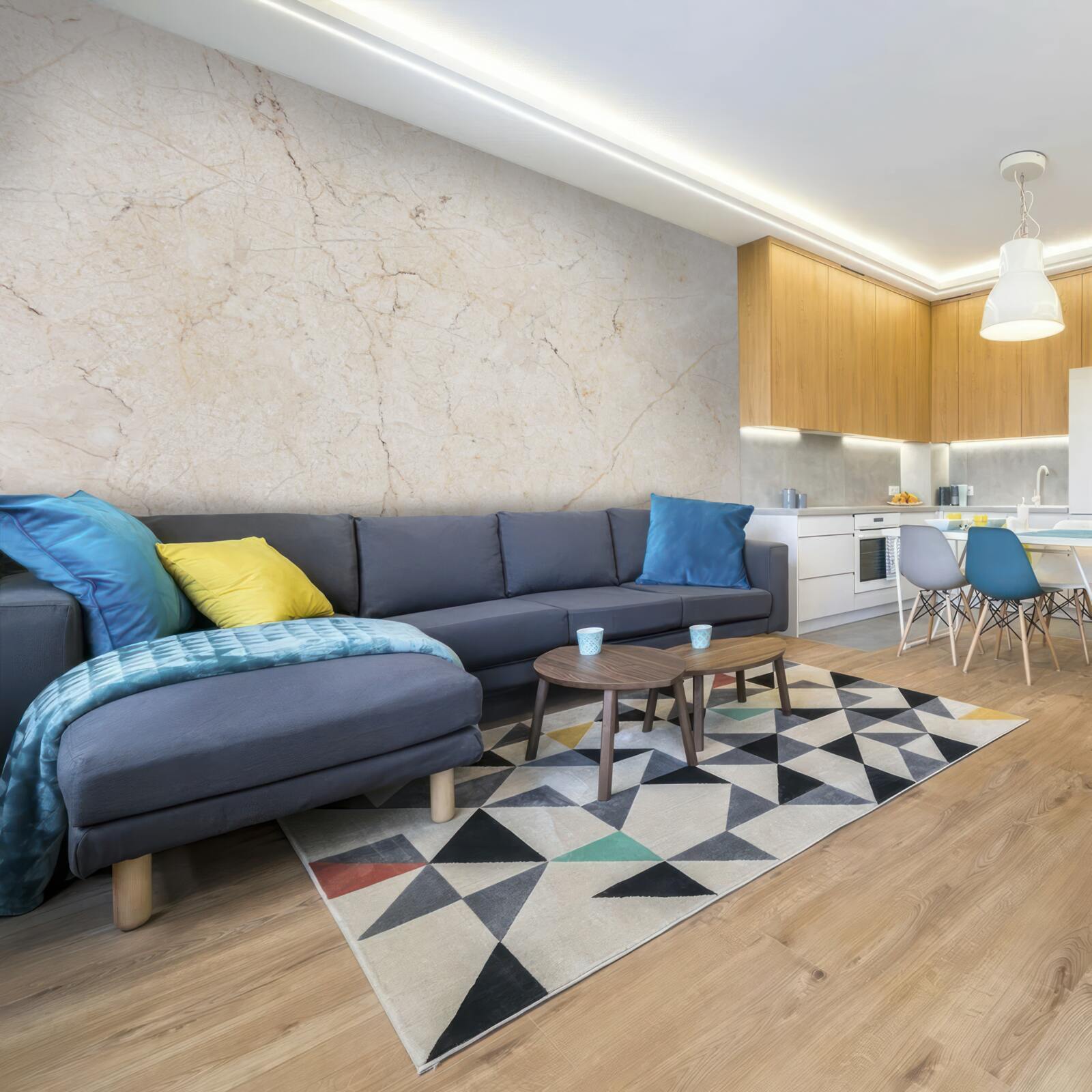 Fotobehang beige marmeren achtergrond