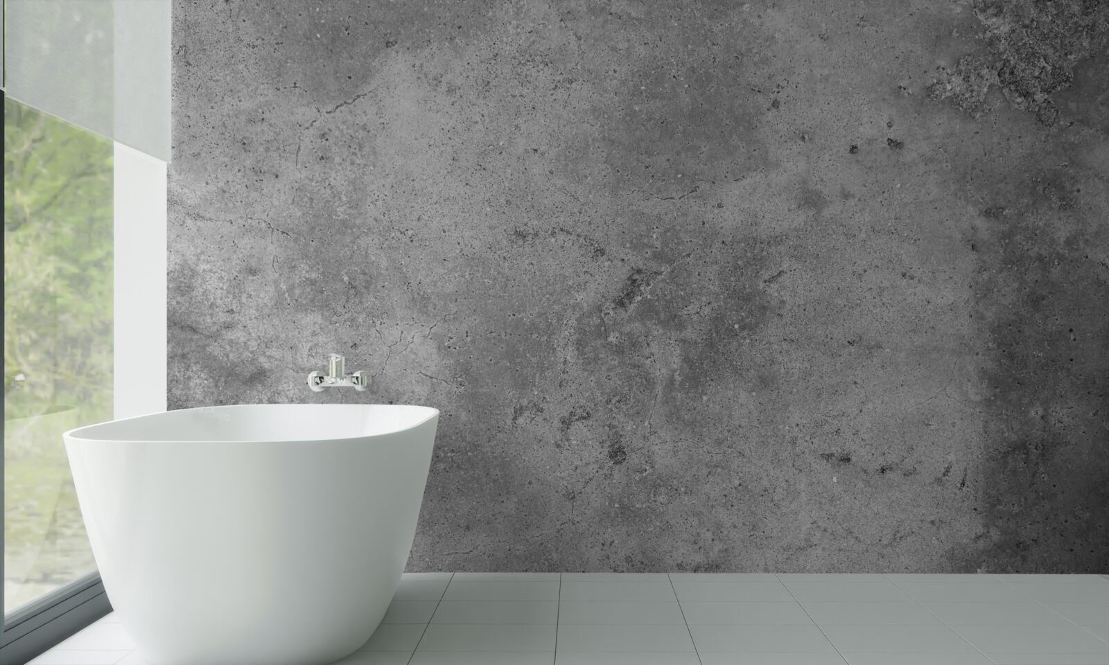 Fotobehang structuur van grijs cement