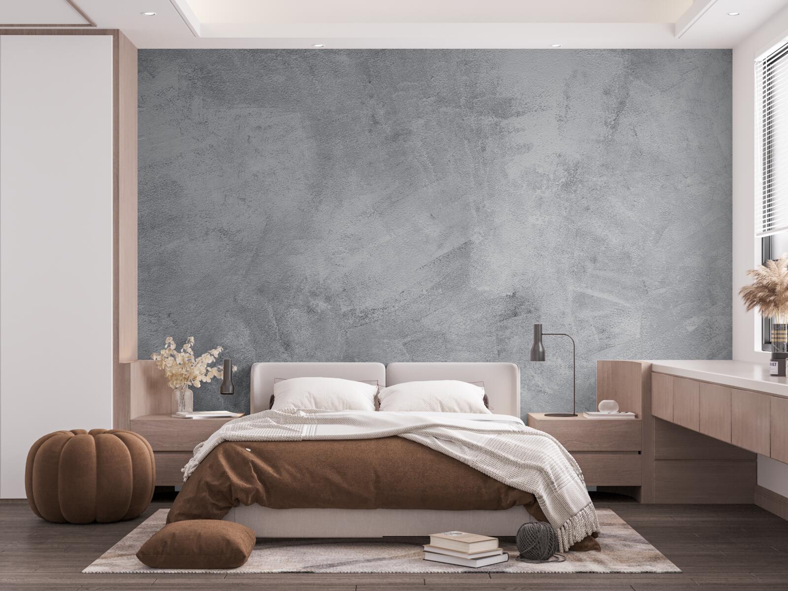 Fotobehang Wand in loftstijl van gips