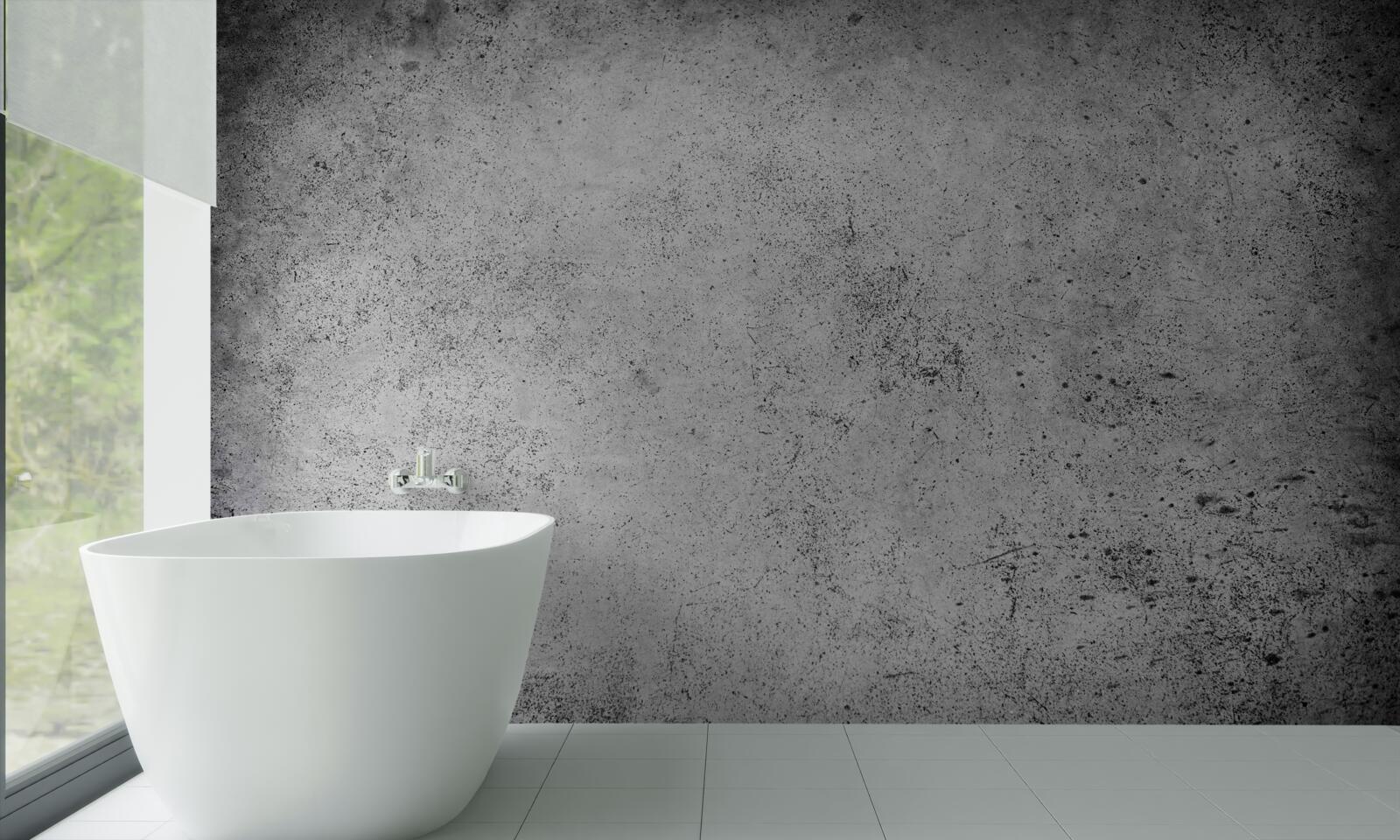 Fotobehang oude grijze barrière