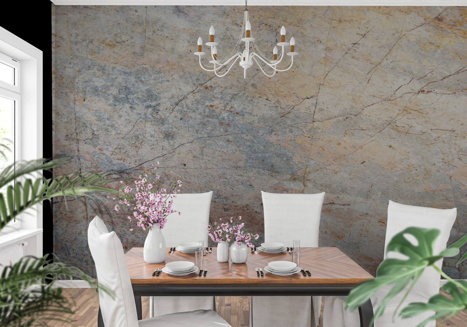 Fotobehang zandsteenfineer