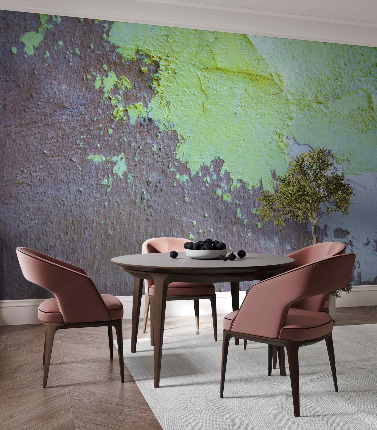 Fotobehang donker sierpleister