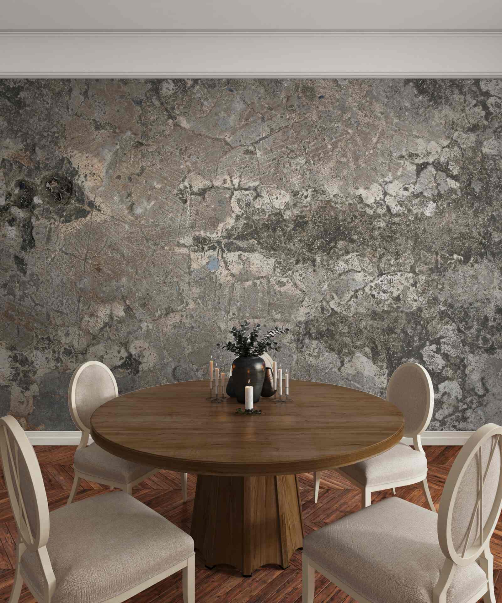 Fotobehang grijs graniet