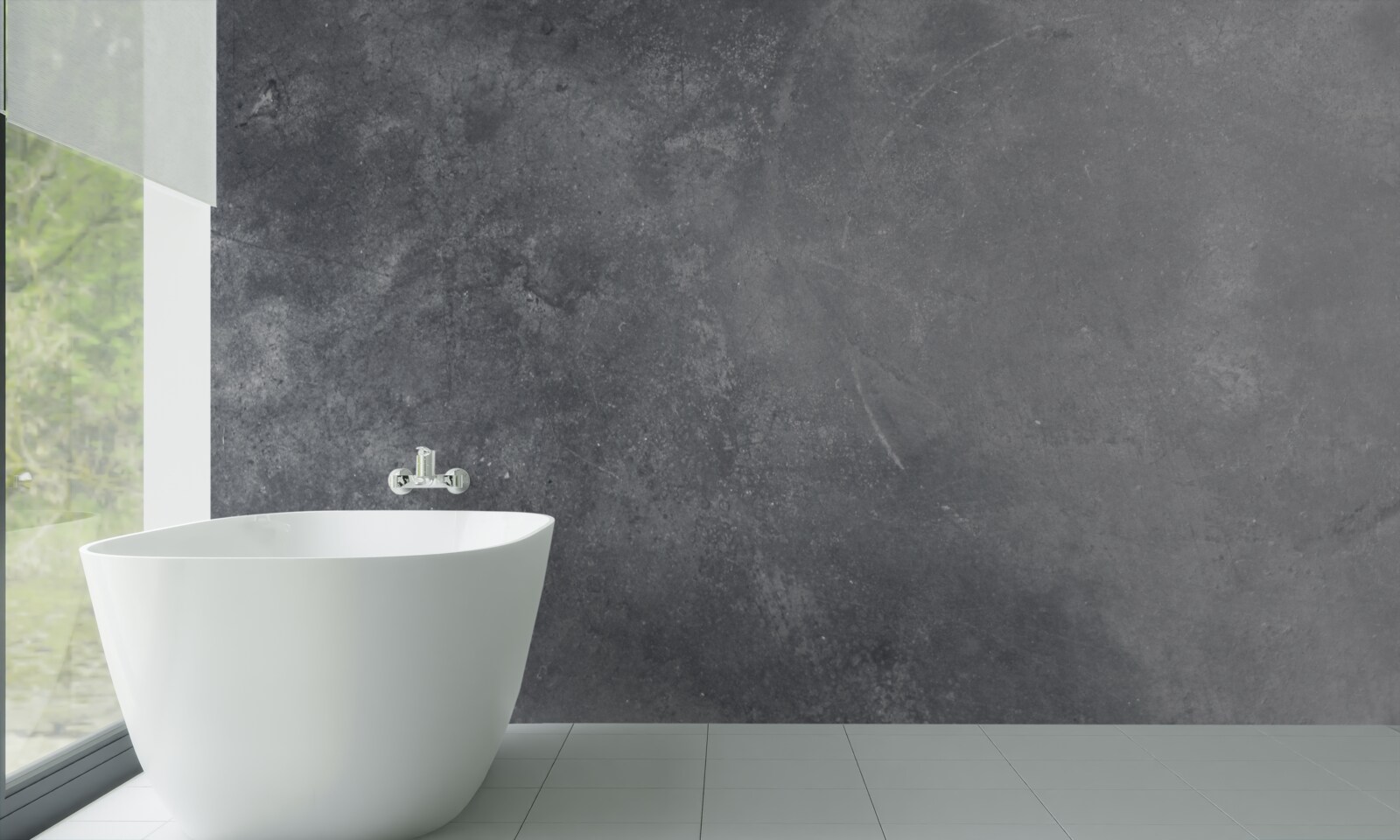 Fotobehang grijs vlak