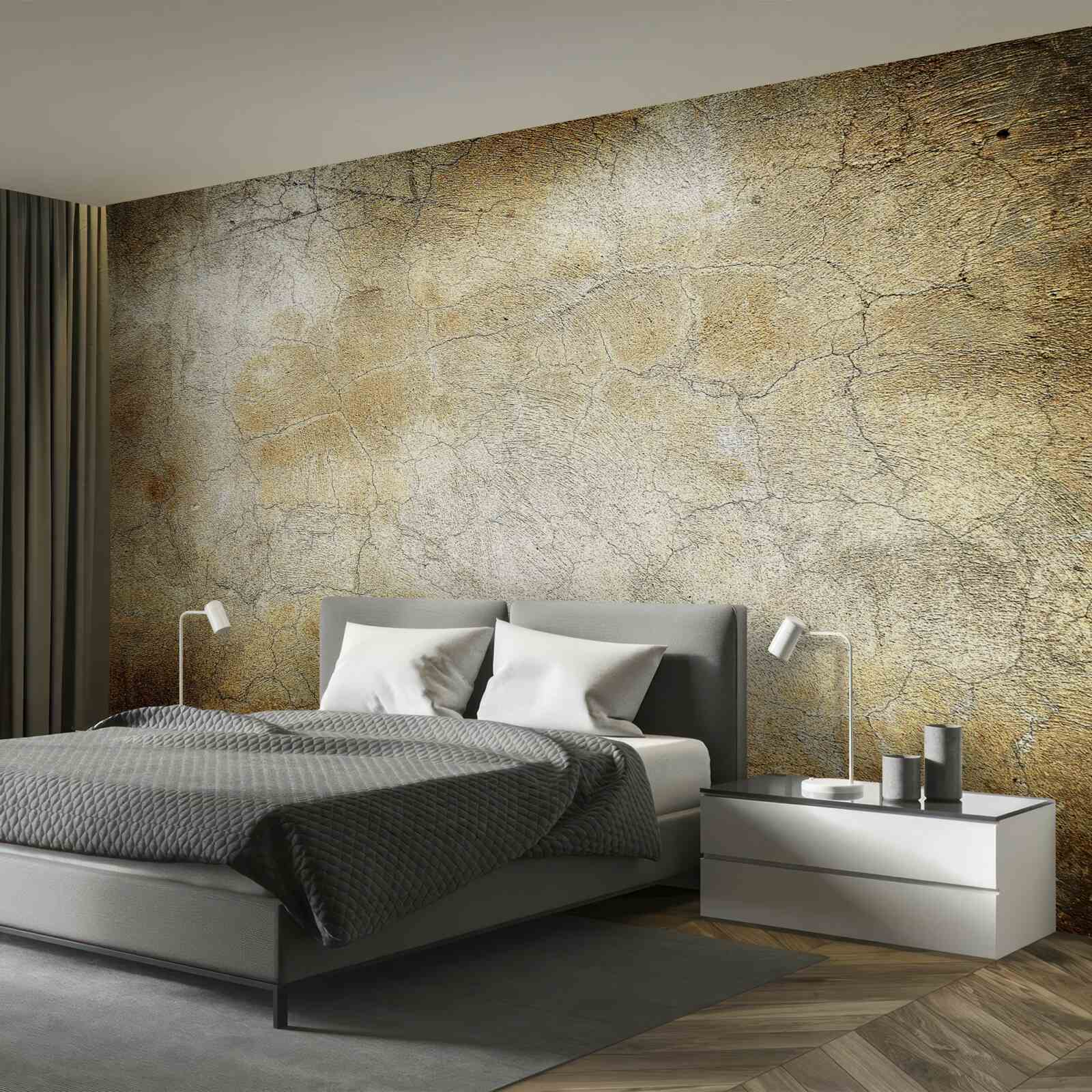 Fotobehang textuur in vintage-stijl op de achtergrond