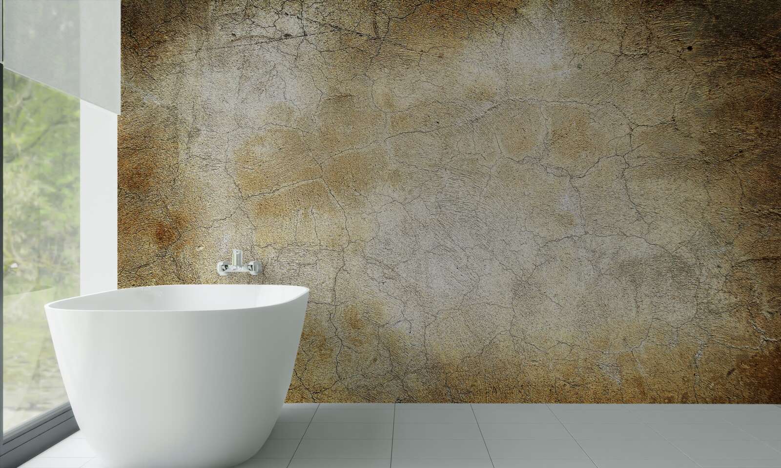 Fotobehang textuur in vintage-stijl op de achtergrond