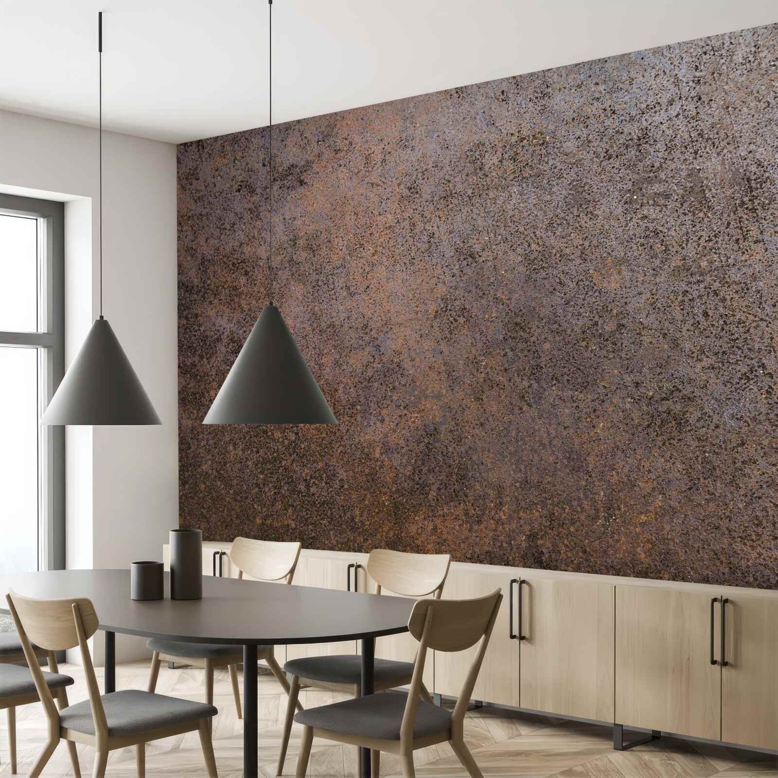 Fotobehang oud en heeft zijn glans verloren