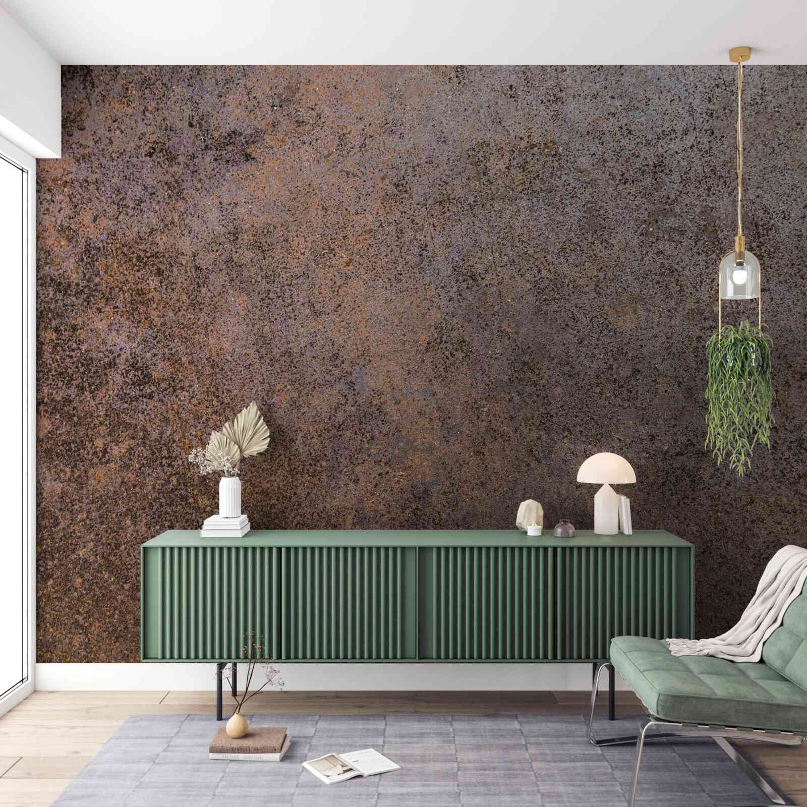 Fotobehang oud en heeft zijn glans verloren