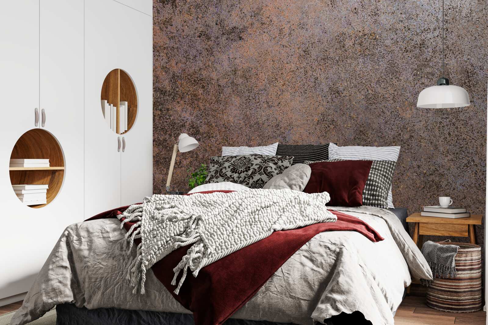 Fotobehang oud en heeft zijn glans verloren