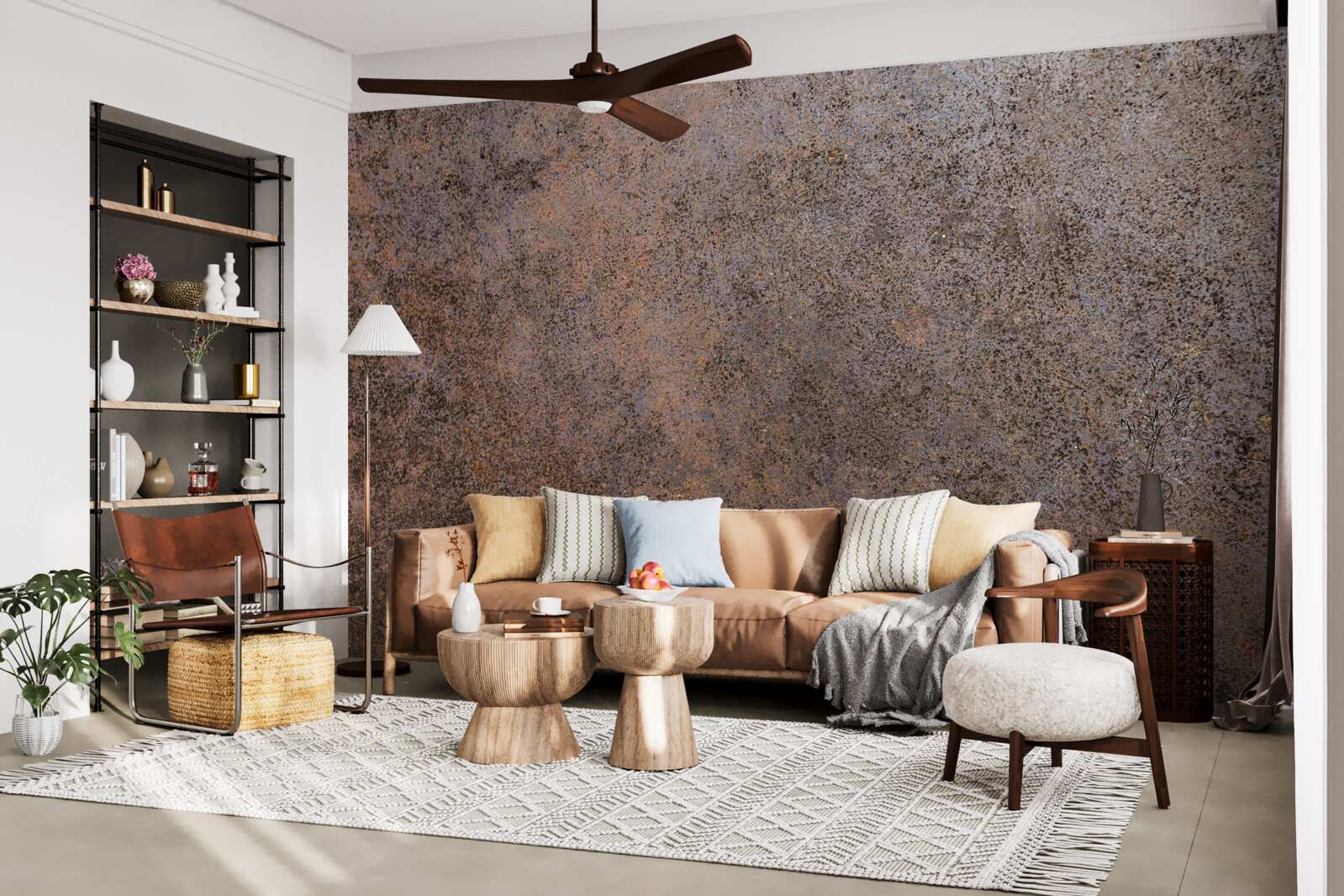 Fotobehang oud en heeft zijn glans verloren