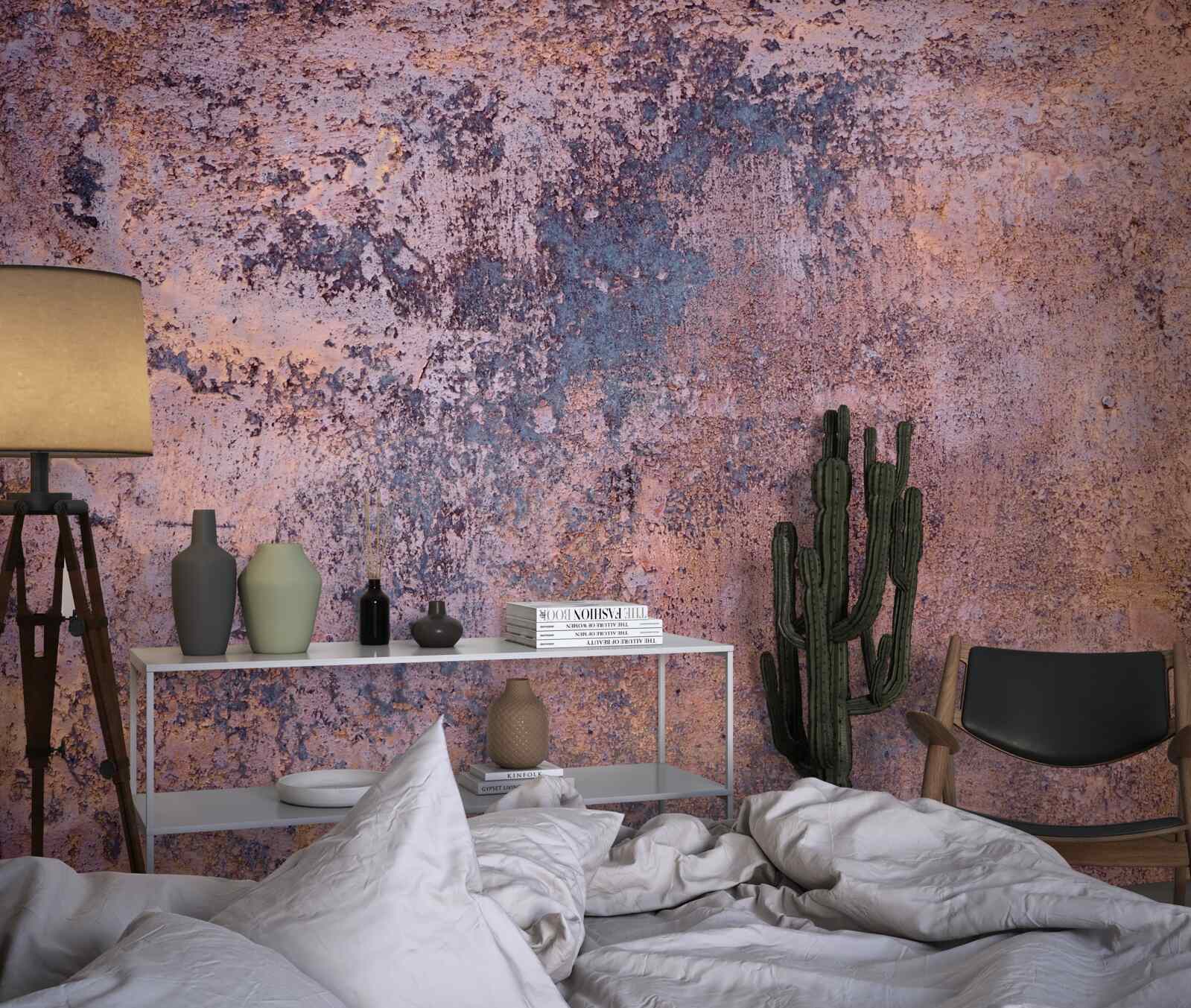 Fotobehang oude roest op metaal