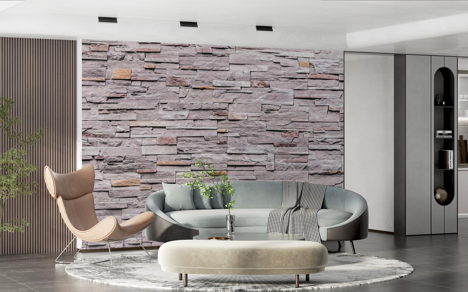 Fotobehang stenen structuur