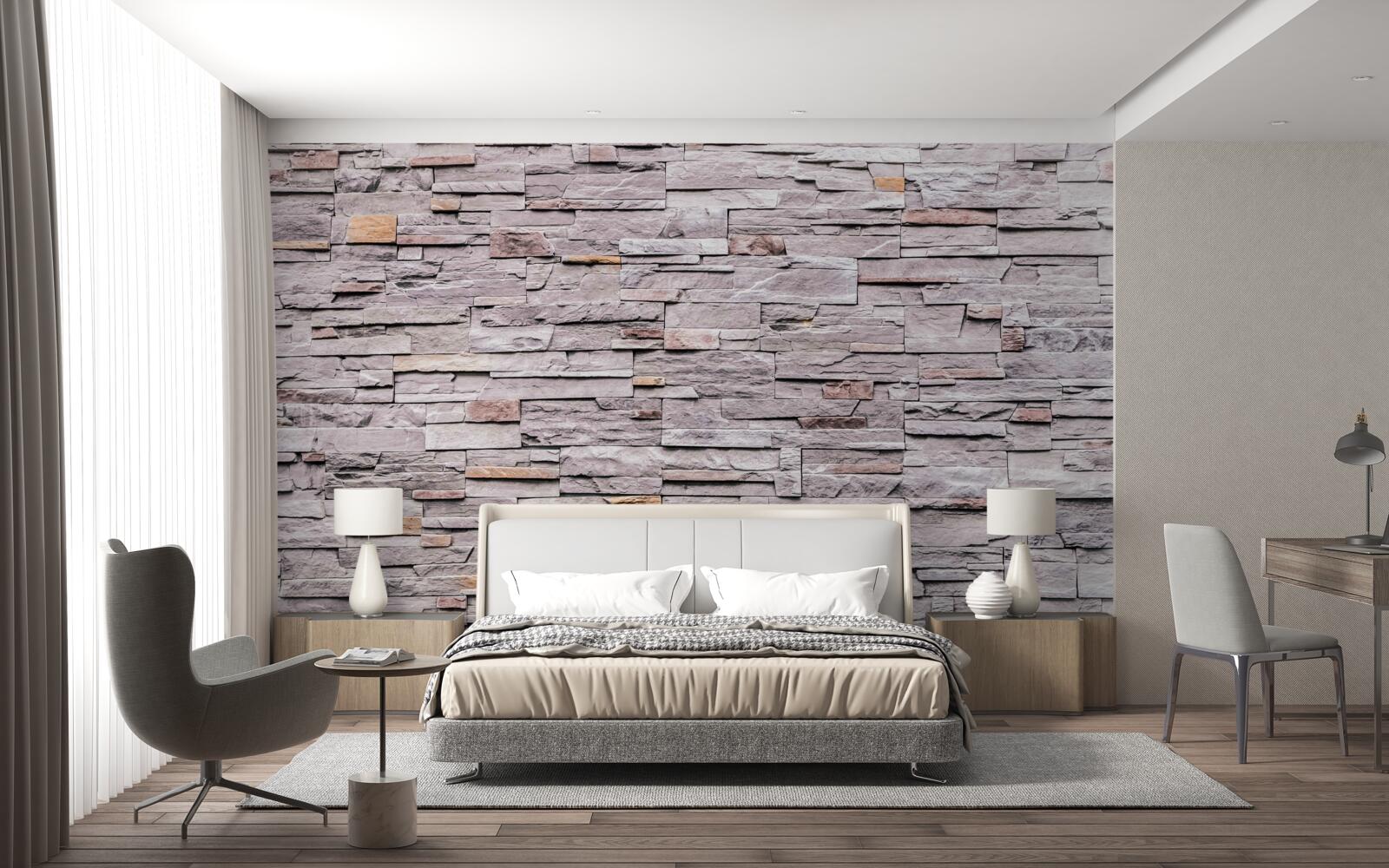 Fotobehang stenen structuur