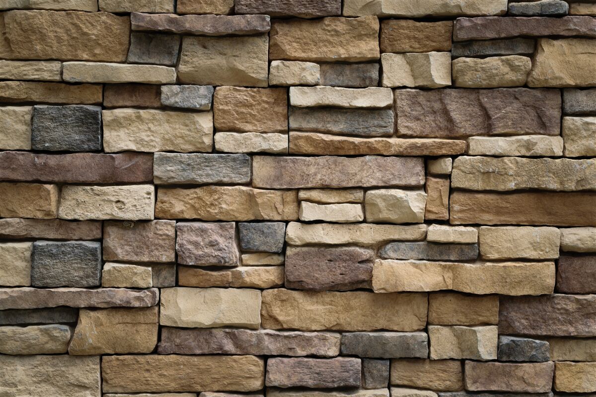 Fotobehang vier zandsteenopties