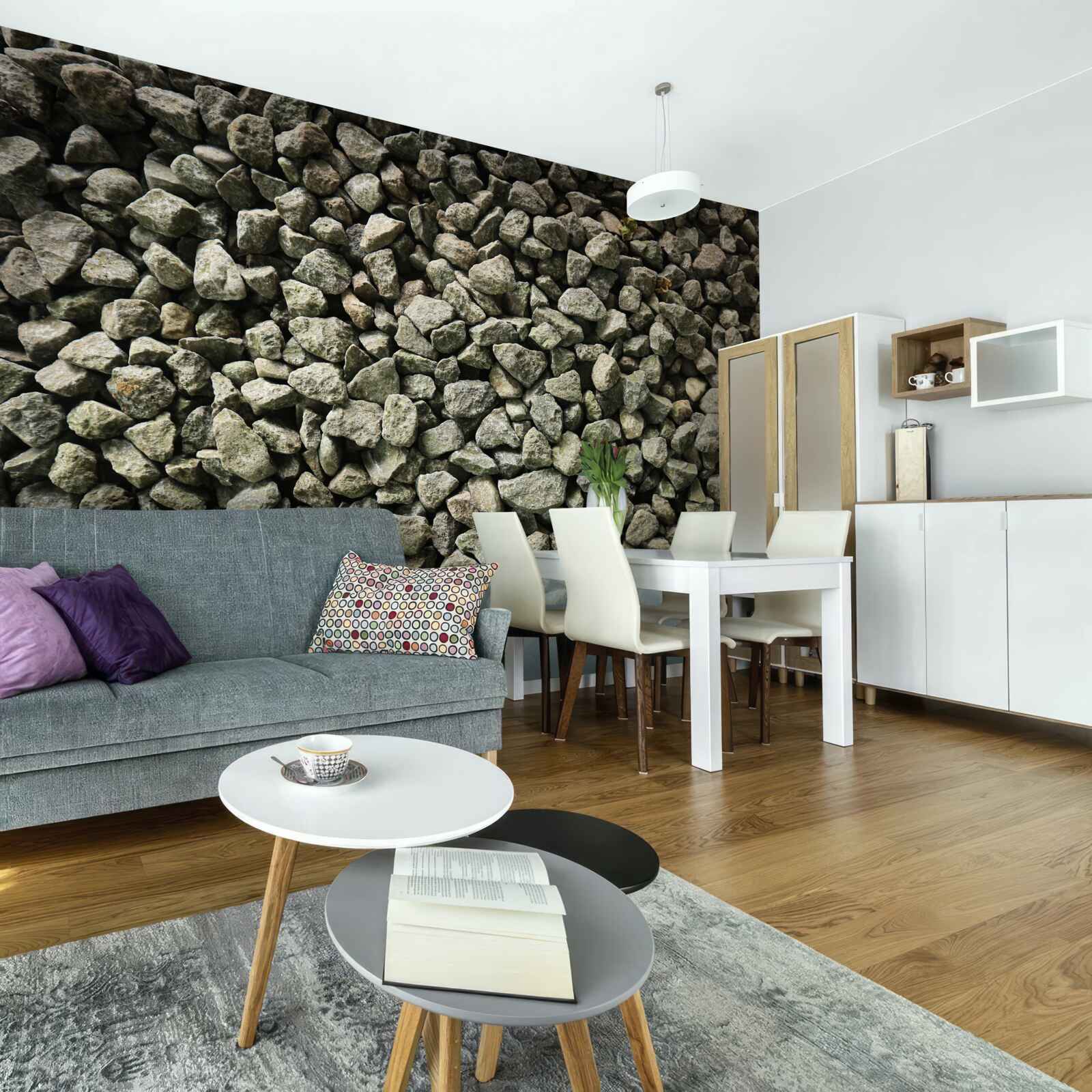 Fotobehang grindmuur