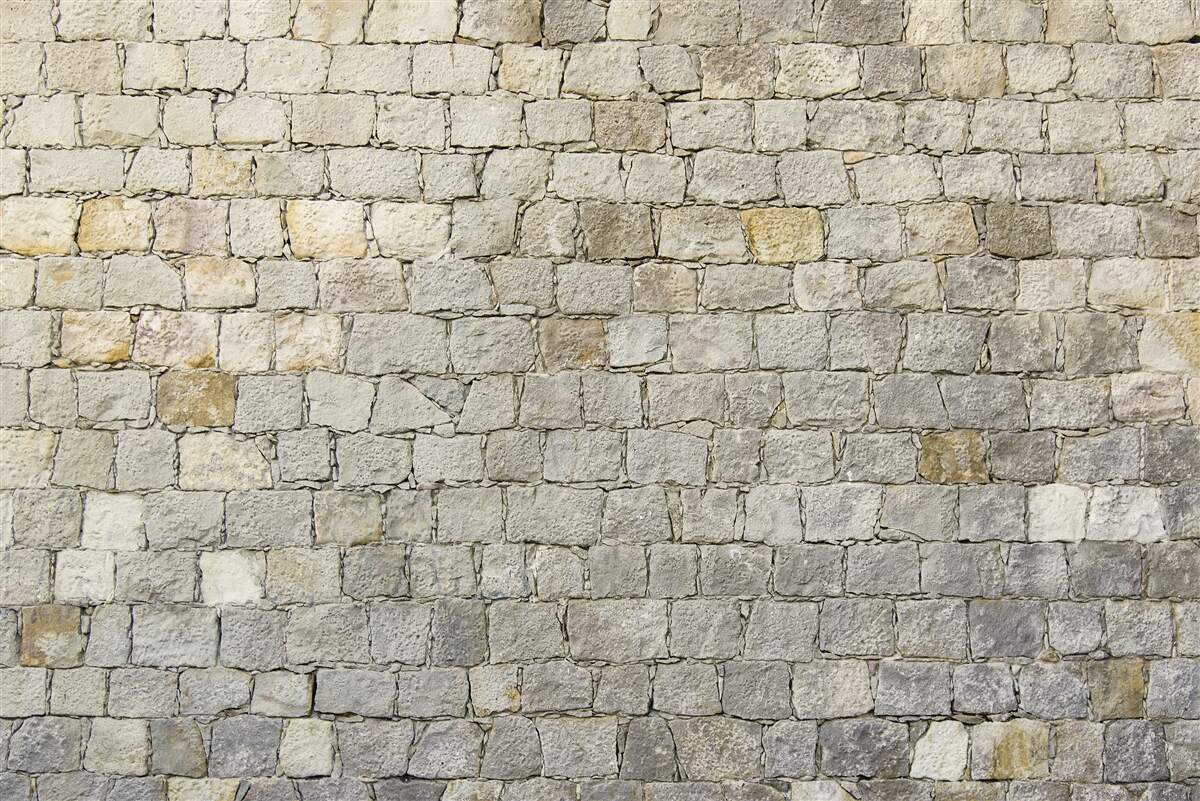 Fotobehang herstel van het uiterlijk van een bakstenen muur