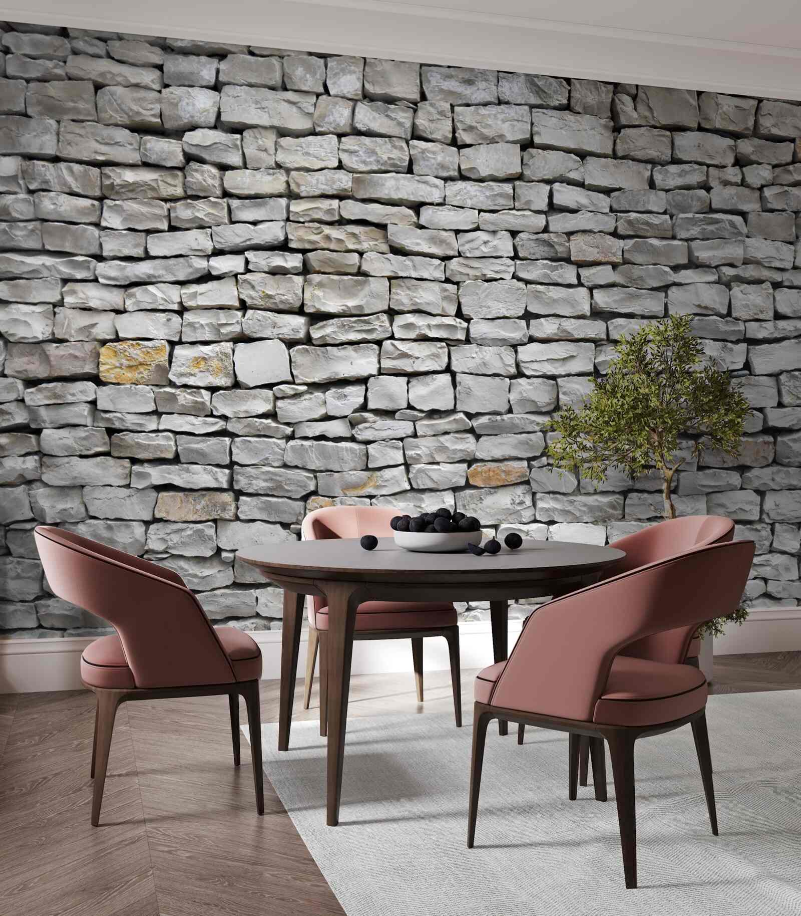 Fotobehang Oude gevel