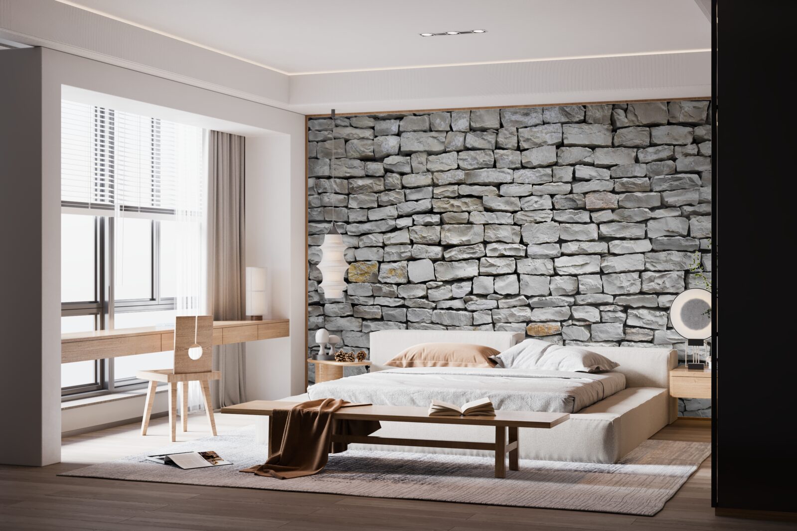 Fotobehang Oude gevel