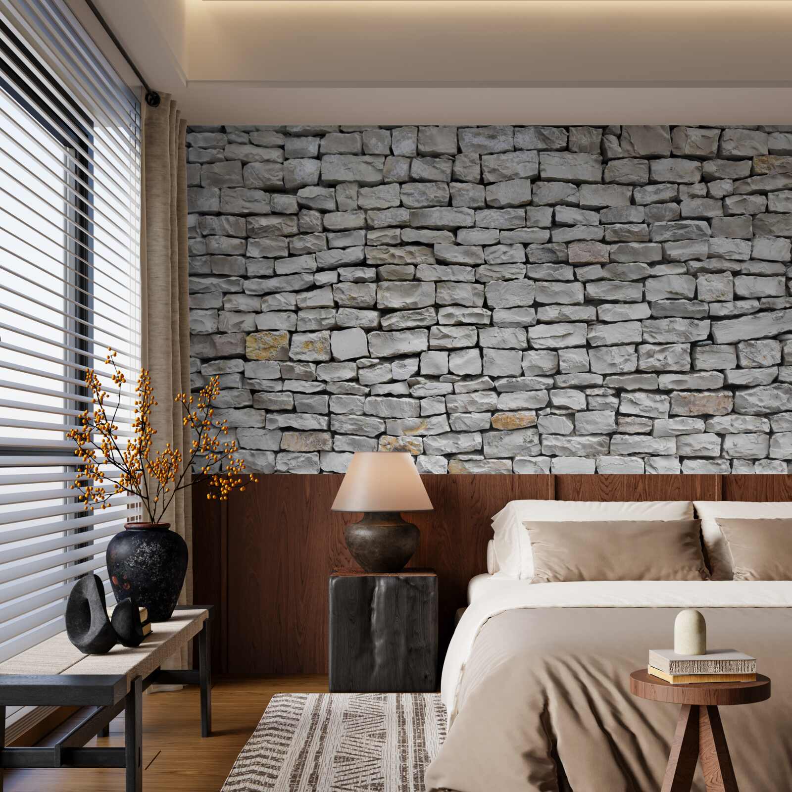 Fotobehang Oude gevel