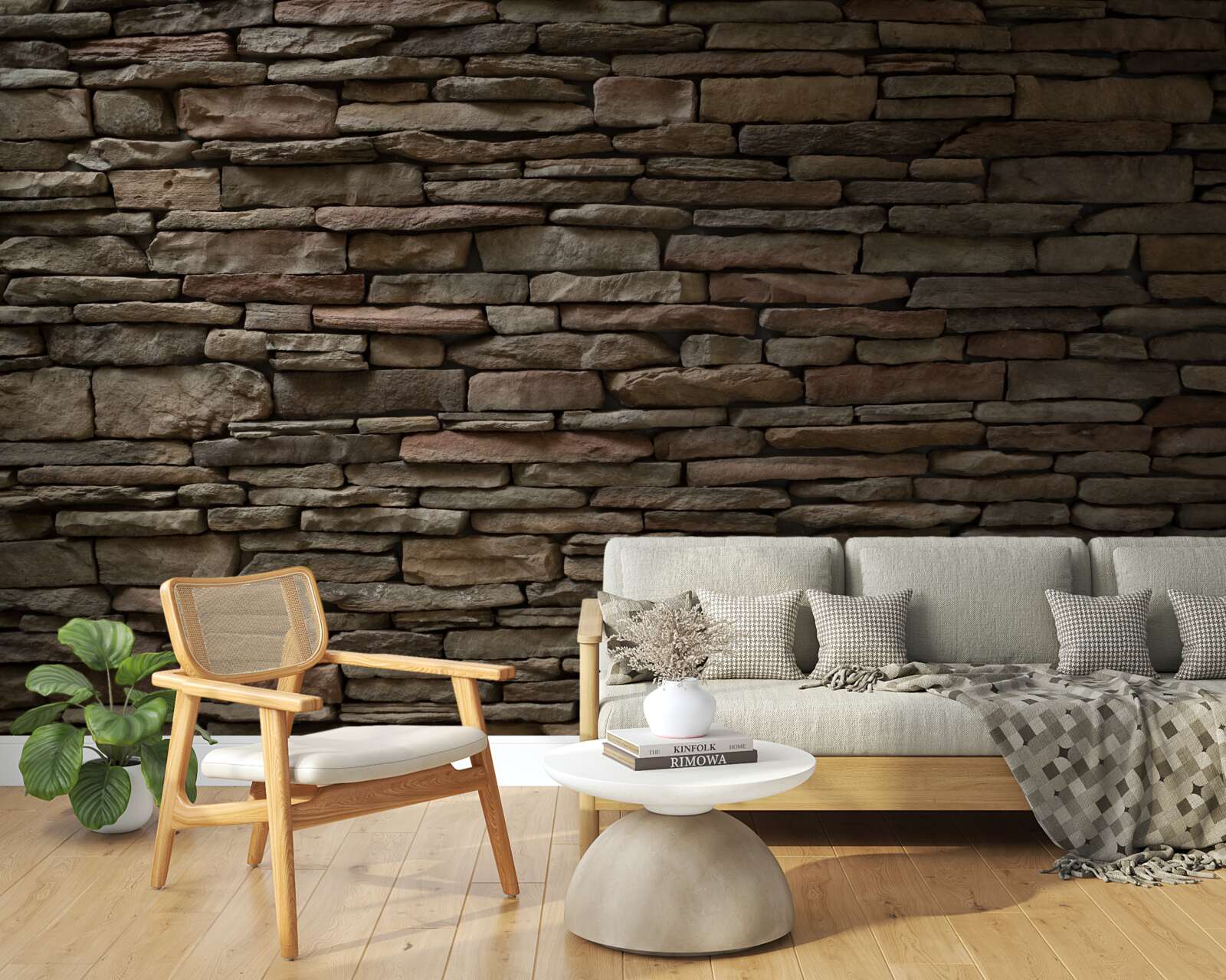 Fotobehang historisch steenwerk