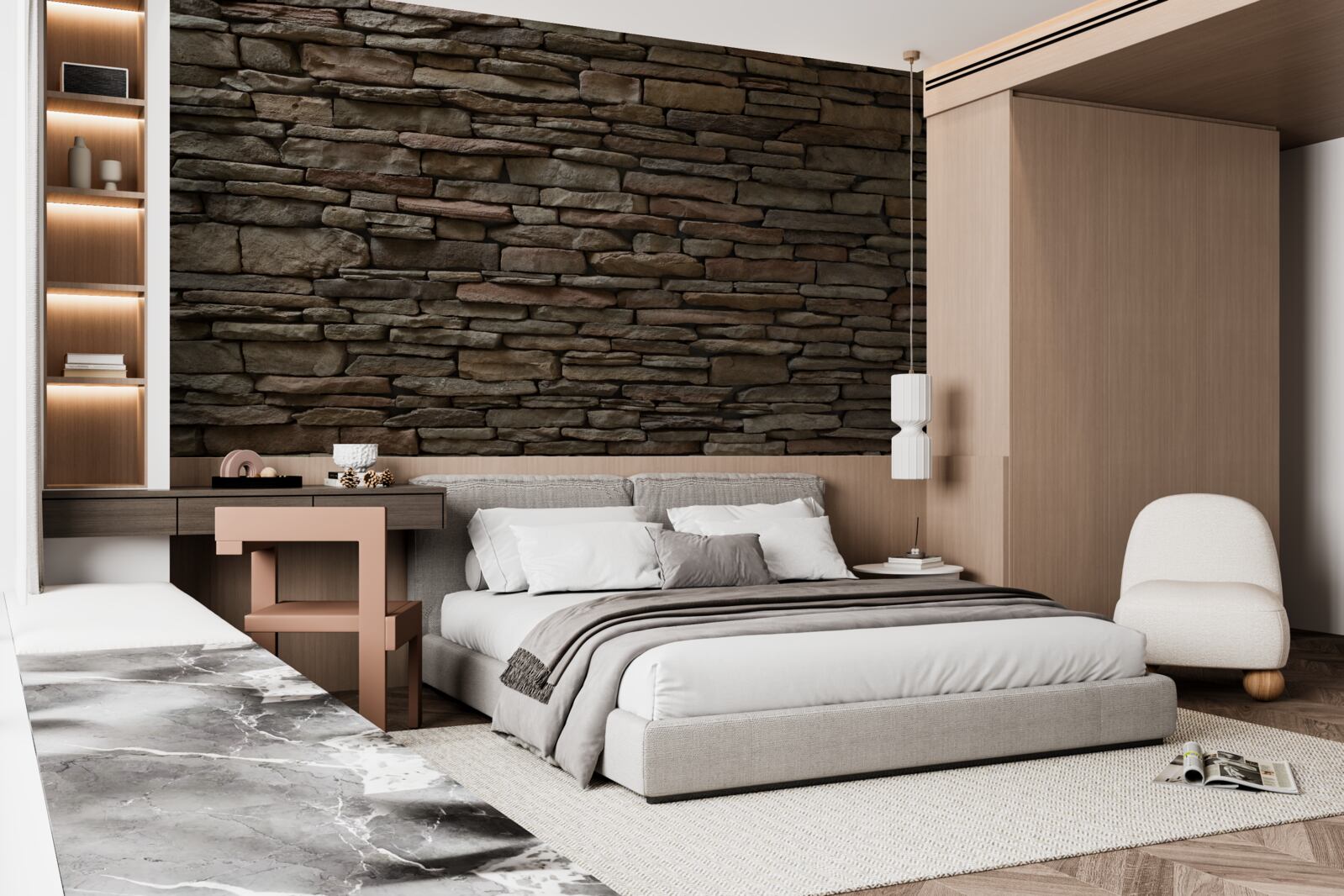 Fotobehang historisch steenwerk