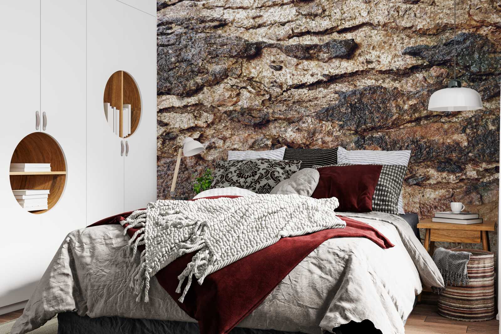 Fotobehang aantrekkelijk natuurlijk leder