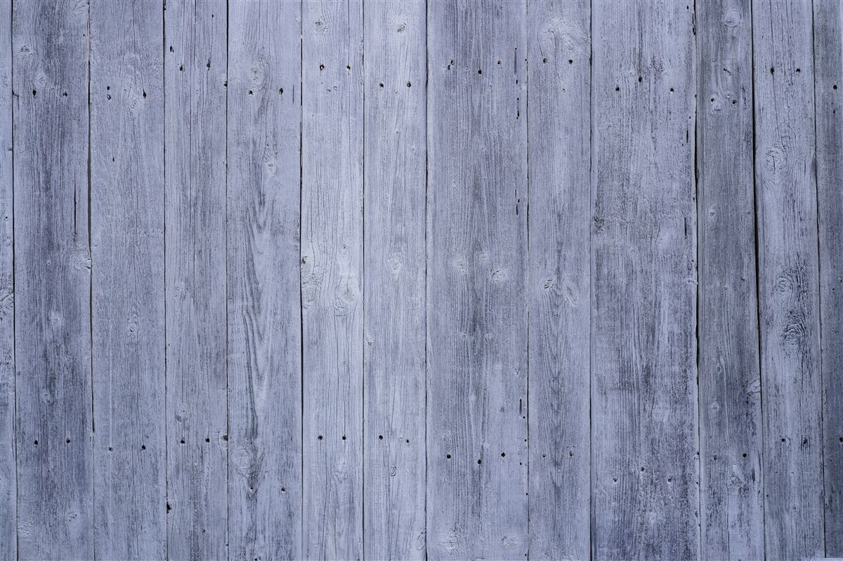 Fotobehang historische houten schutting