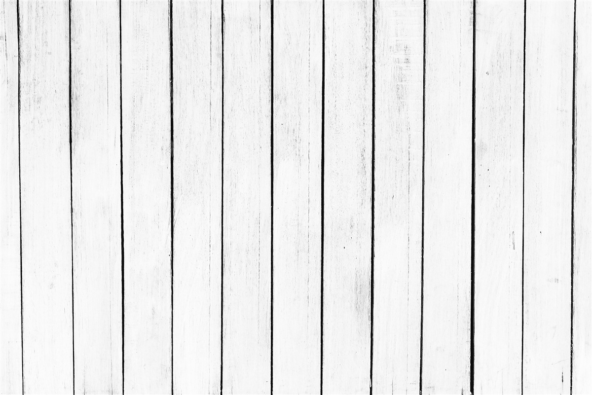 Fotobehang wit parket