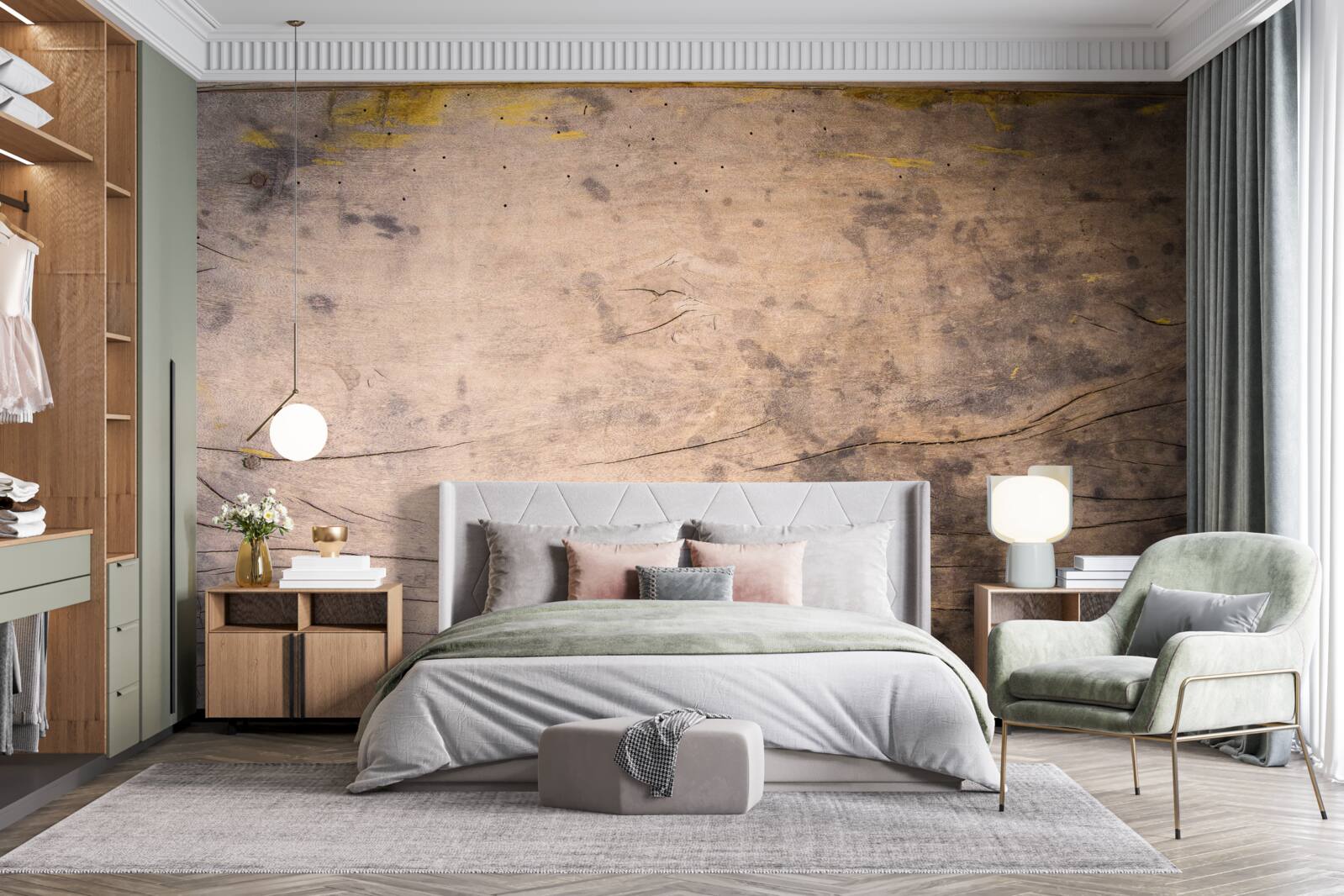 Fotobehang grunge papier textuur