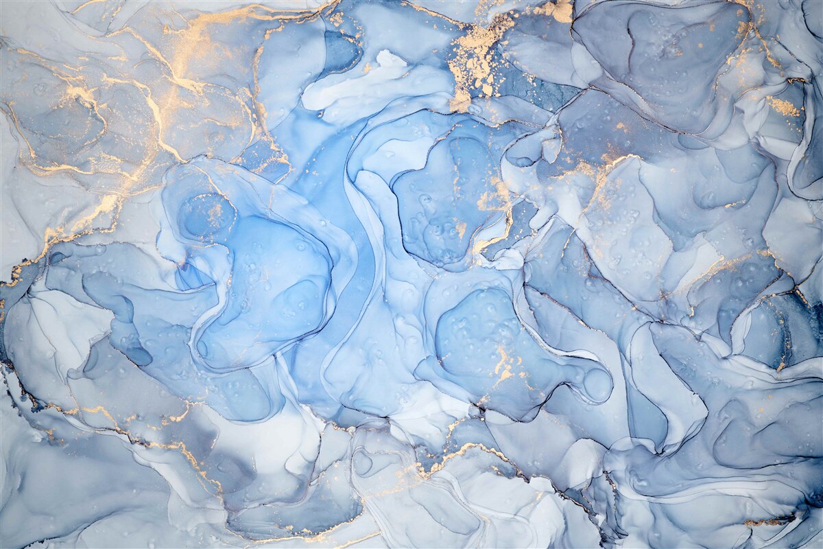 Fotobehang exclusieve blauwe achtergrond