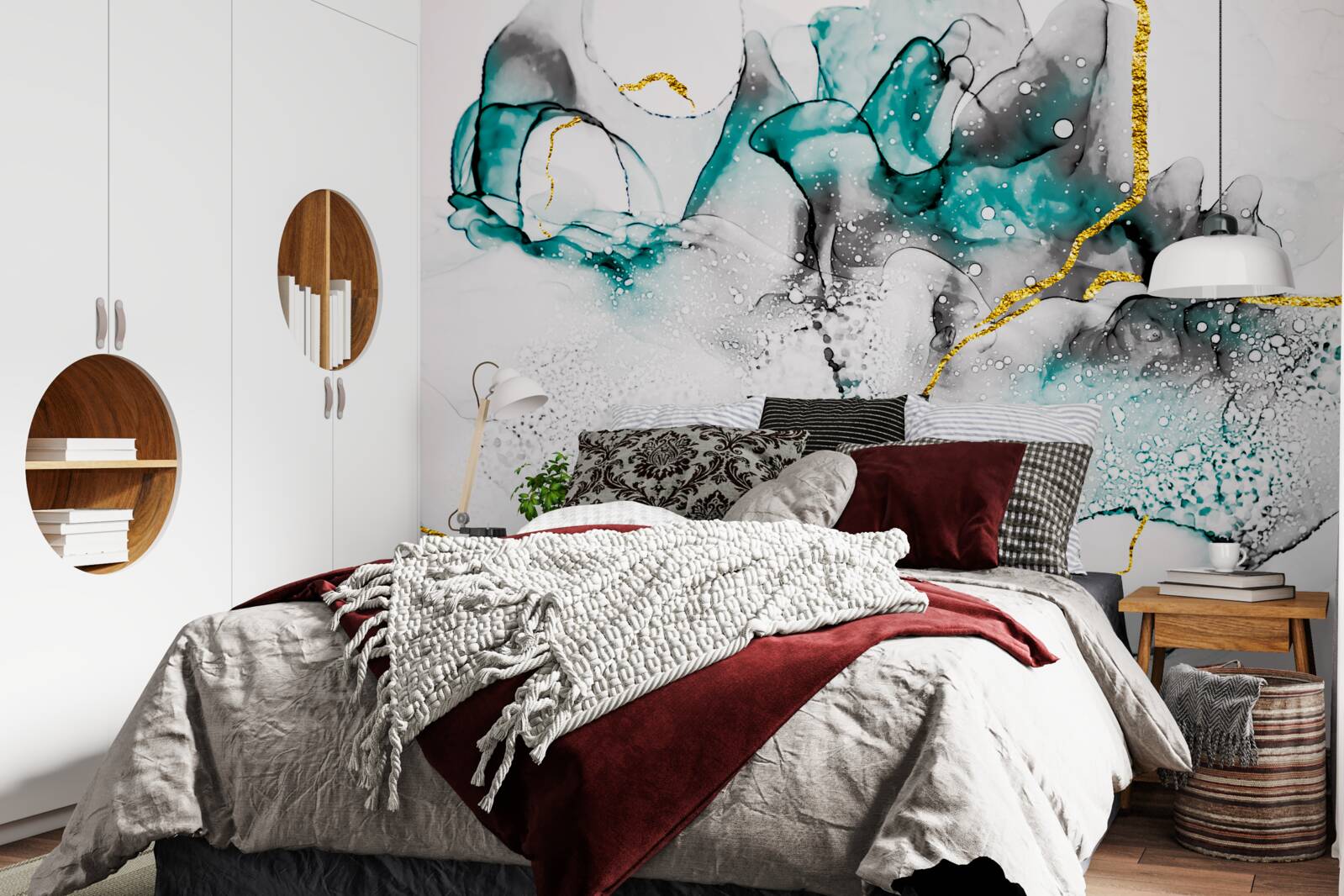 Fotobehang vloeibaar acryl