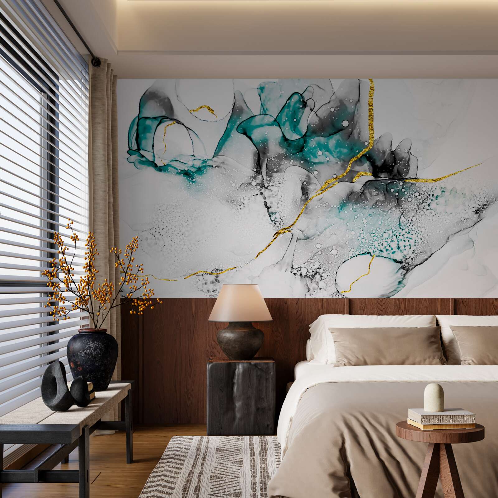 Fotobehang vloeibaar acryl