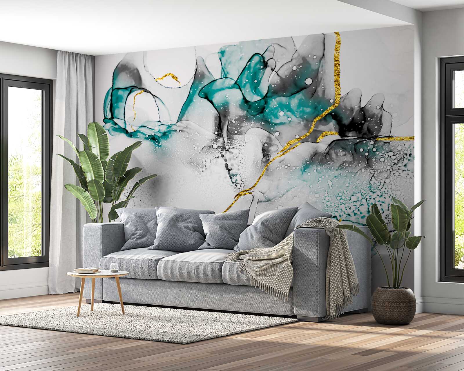 Fotobehang vloeibaar acryl