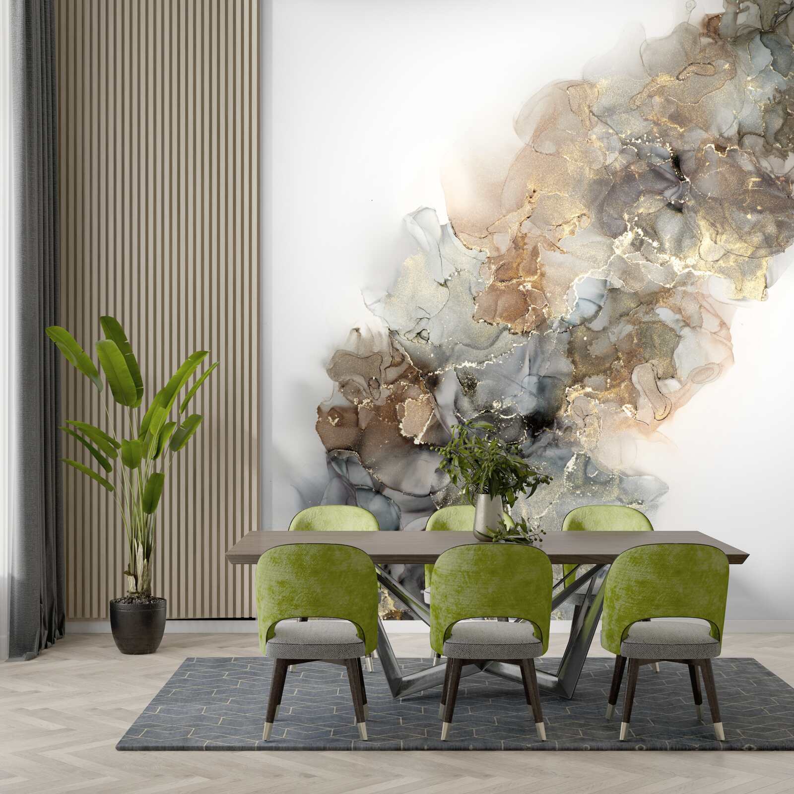 Fotobehang luxueuze, charmante sfeer