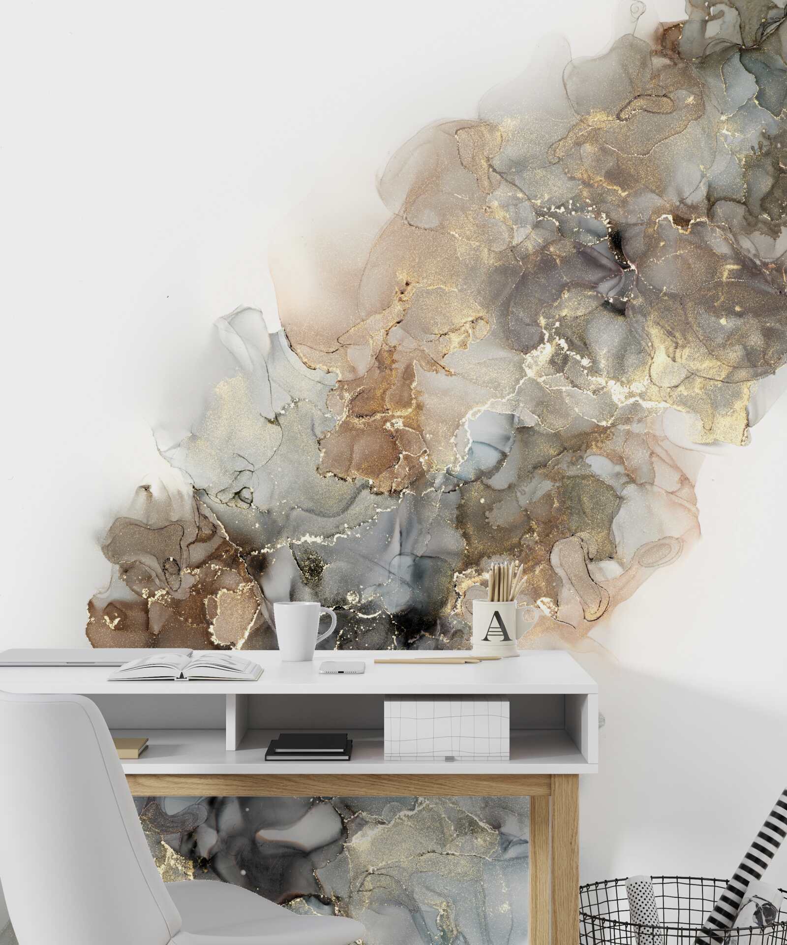 Fotobehang luxueuze, charmante sfeer