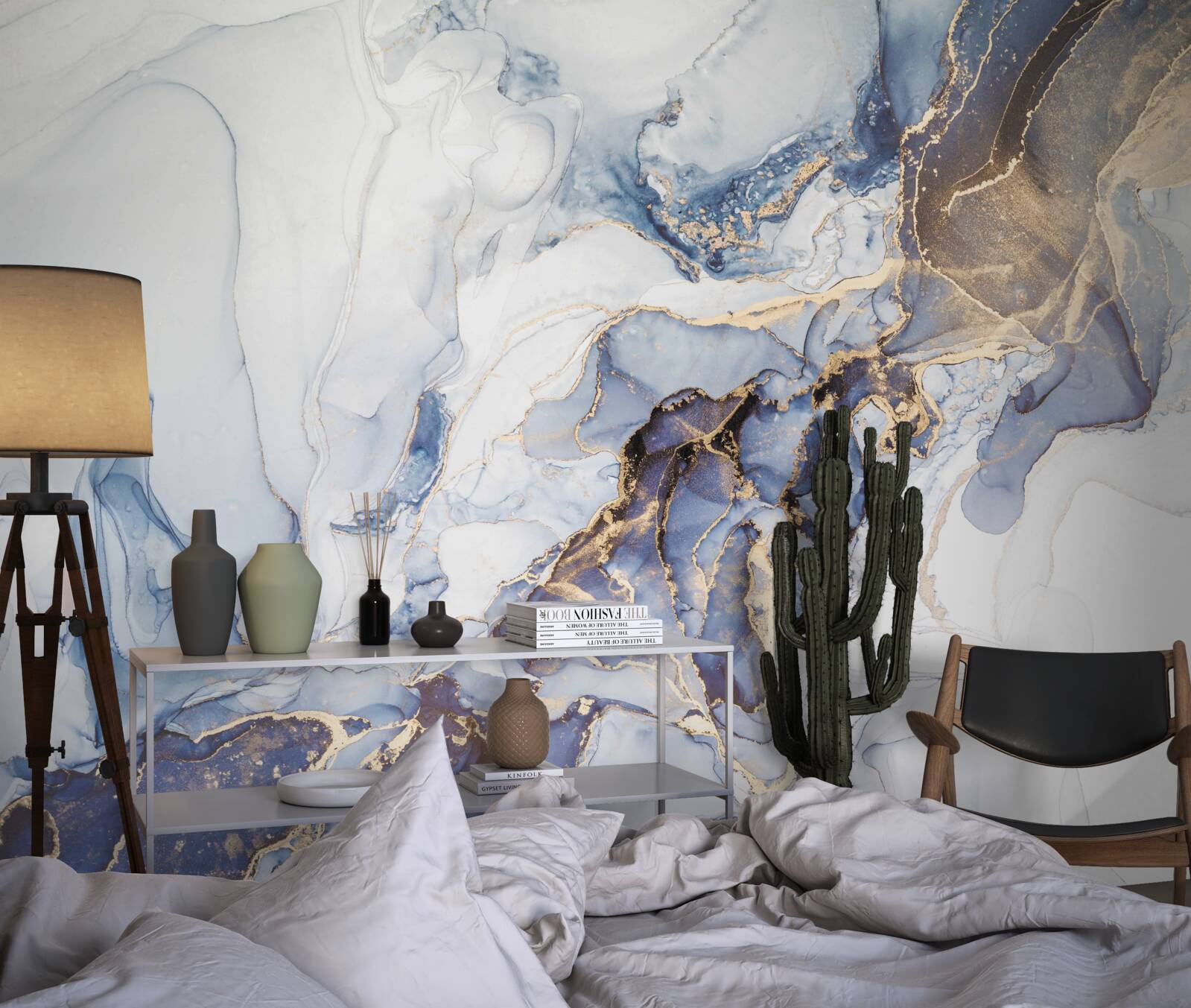 Fotobehang hemel marmeren achtergrond