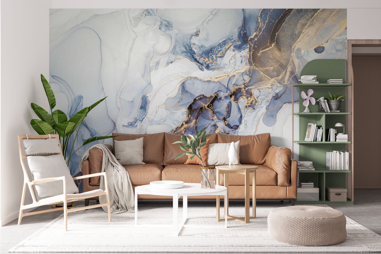 Fotobehang hemel marmeren achtergrond