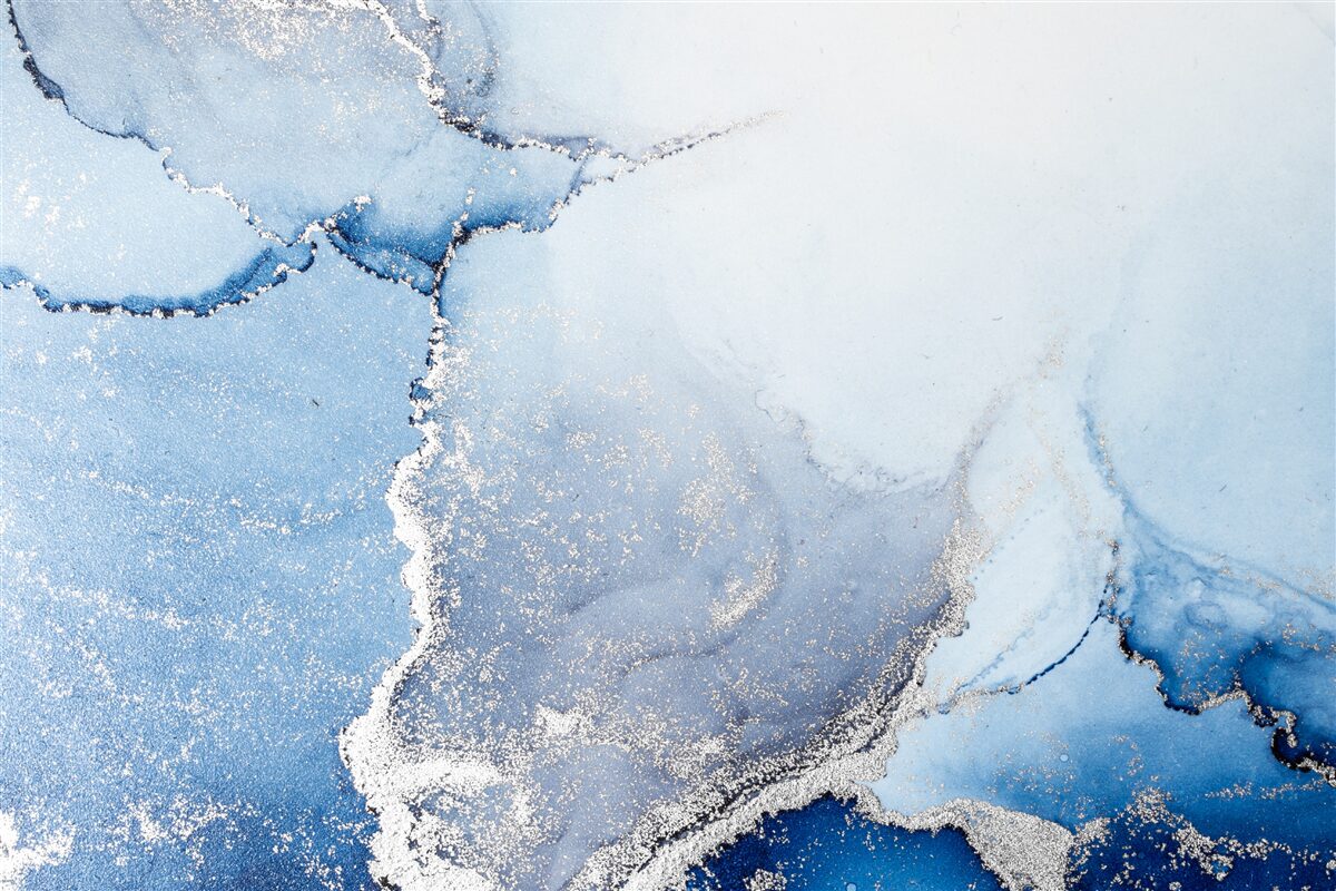 Fotobehang abstracte achtergrond in zachte blauwe tinten