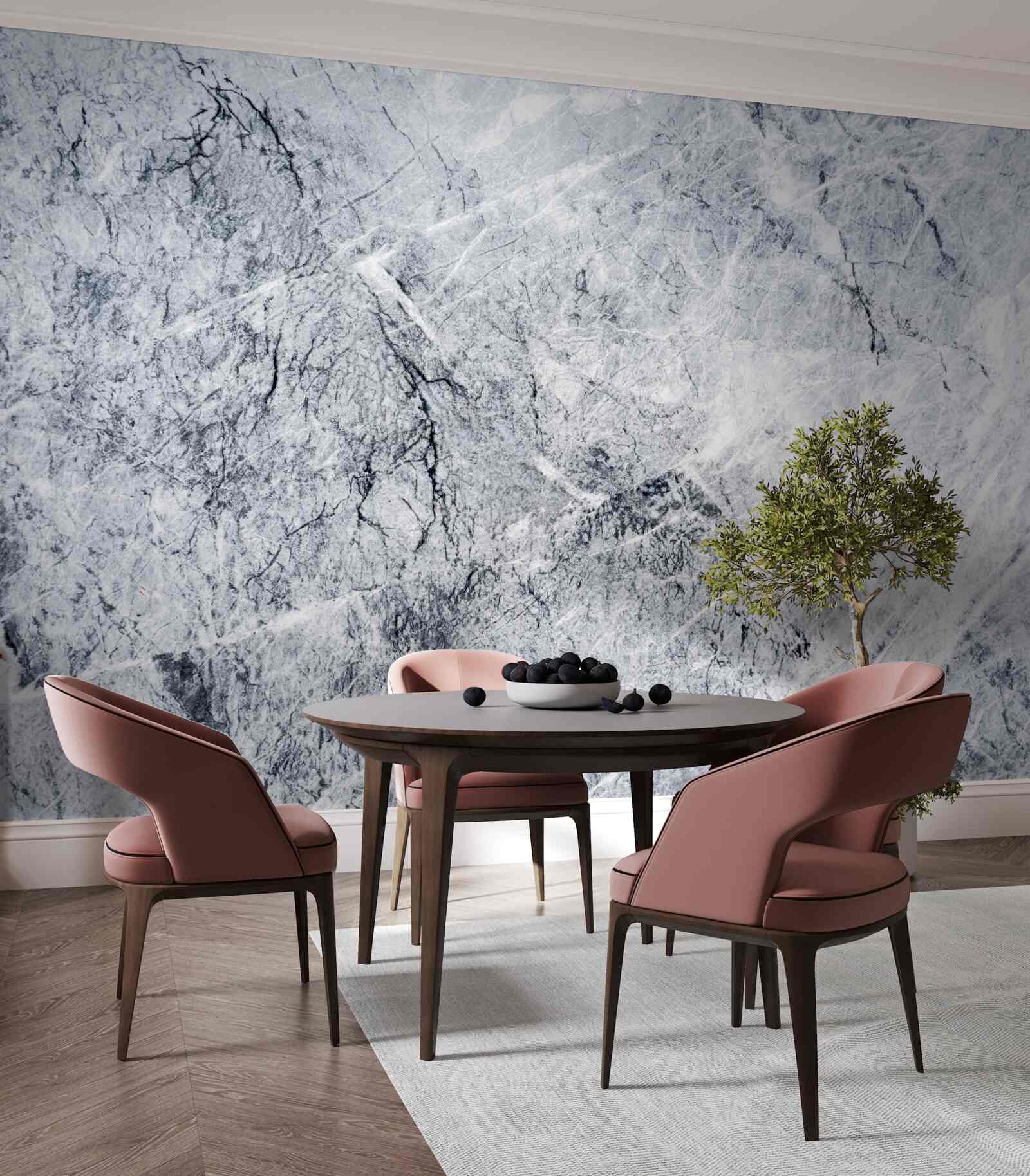 Fotobehang elegant grijs marmer