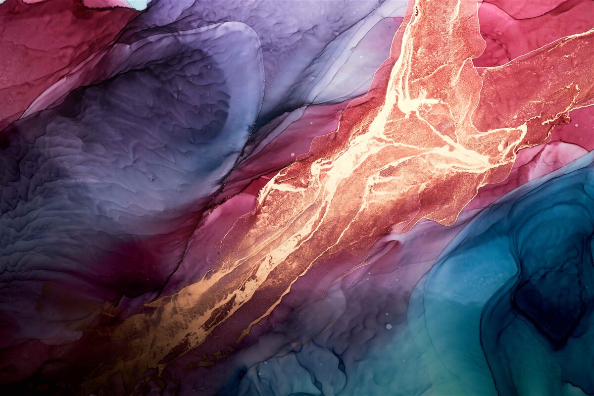 Fotobehang lichtgekleurde rook