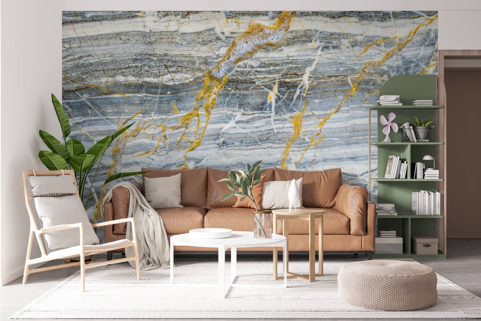 Fotobehang onyx marmer