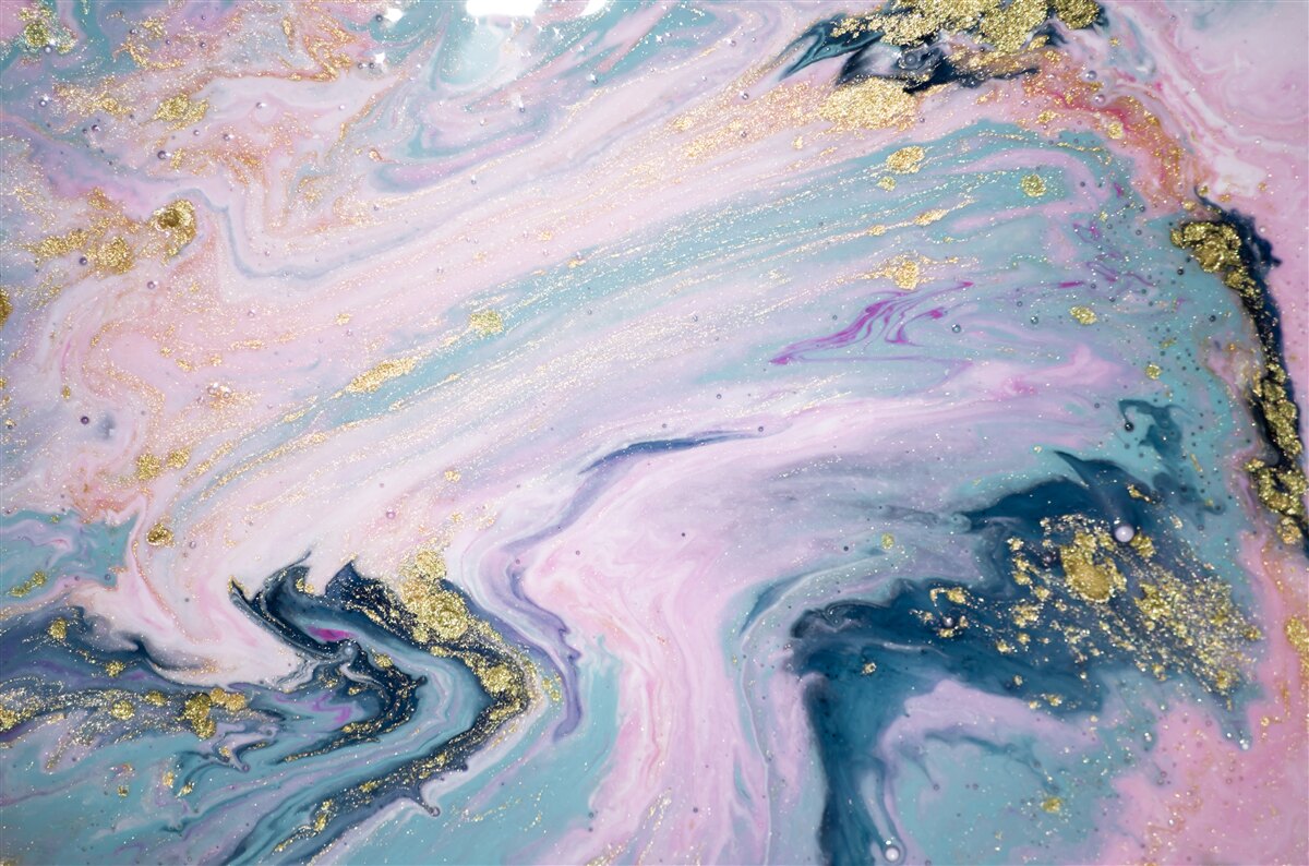 Fotobehang verschillende kleuren prachtig marmer