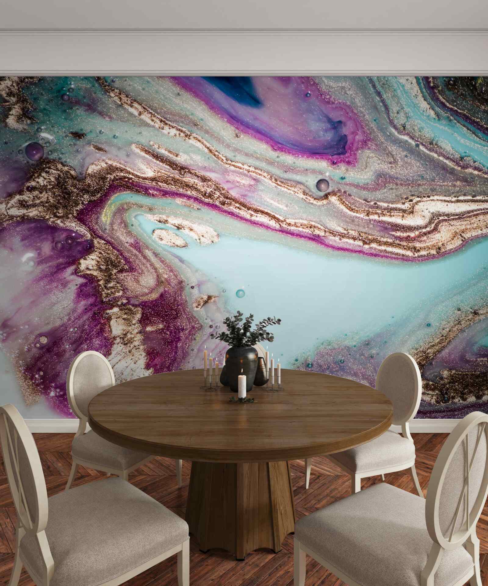 Fotobehang heldere, essentiële vloeistoffen